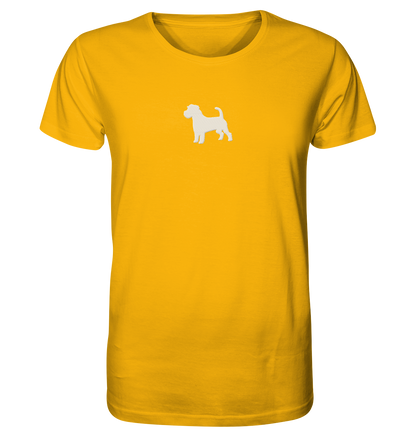 Jack Russell Terrier-Silhouette - Organic Shirt (Stick)