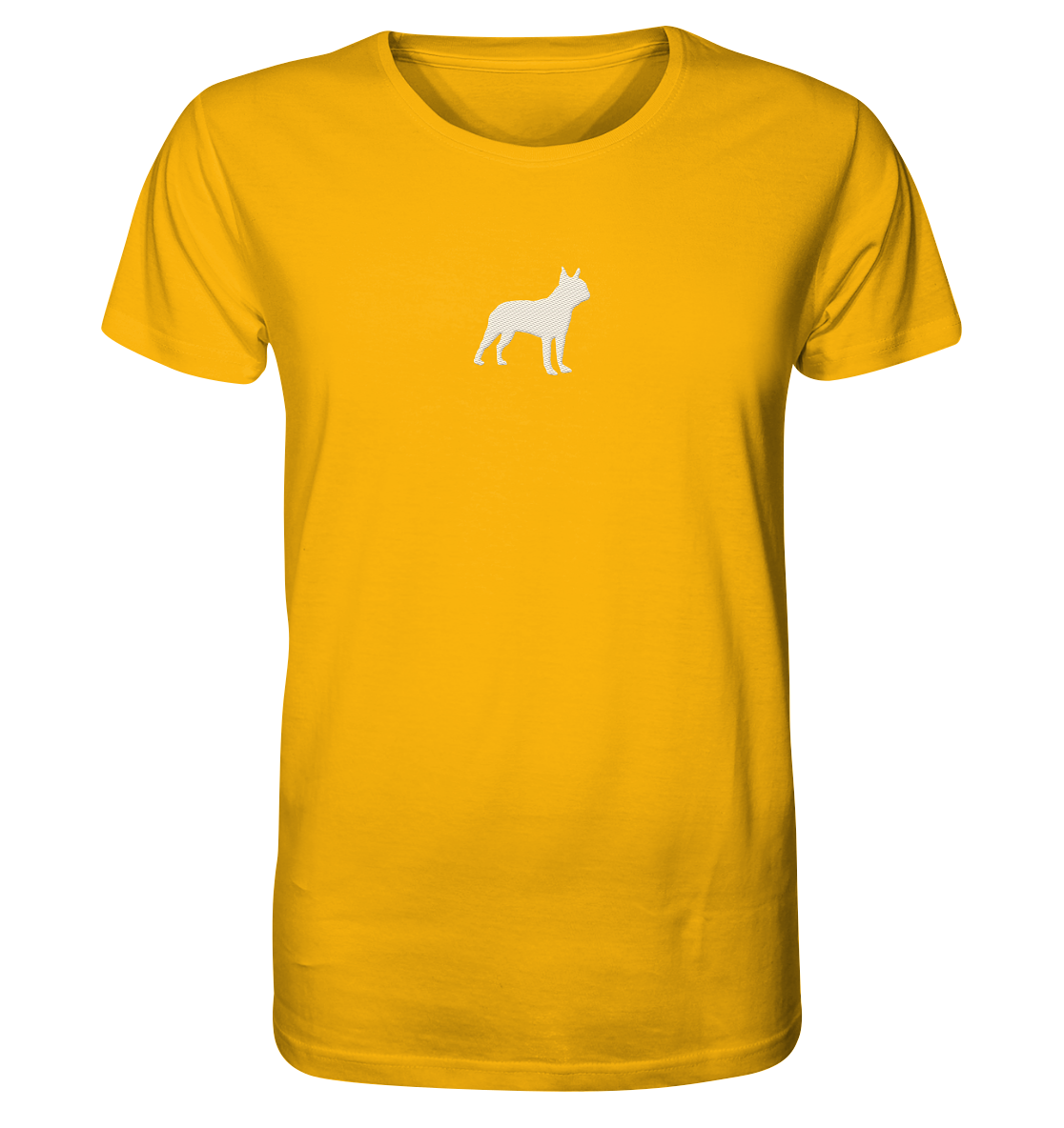 Boston Terrier-Silhouette - Organic Shirt (Stick)