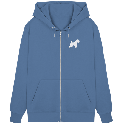 Irish Soft Coated Wheaten Terrier-Silhouette - Organic Zipper