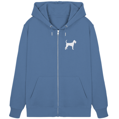 Irish Terrier-Silhouette - Organic Zipper