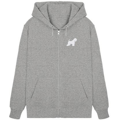 Irish Soft Coated Wheaten Terrier-Silhouette - Organic Zipper