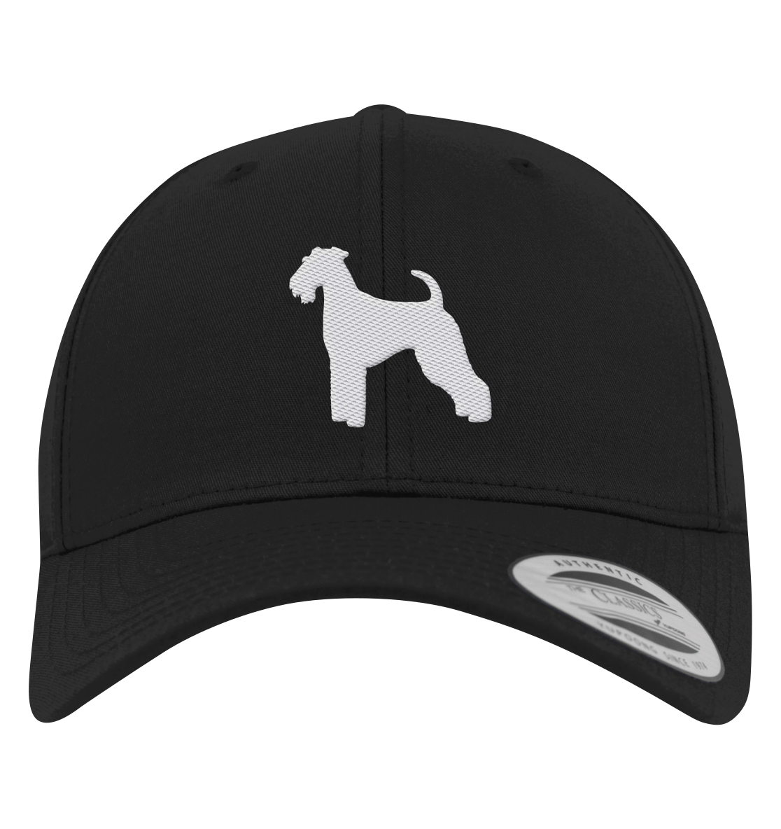 Airedale Terrier-Silhouette - Premium Baseball Cap