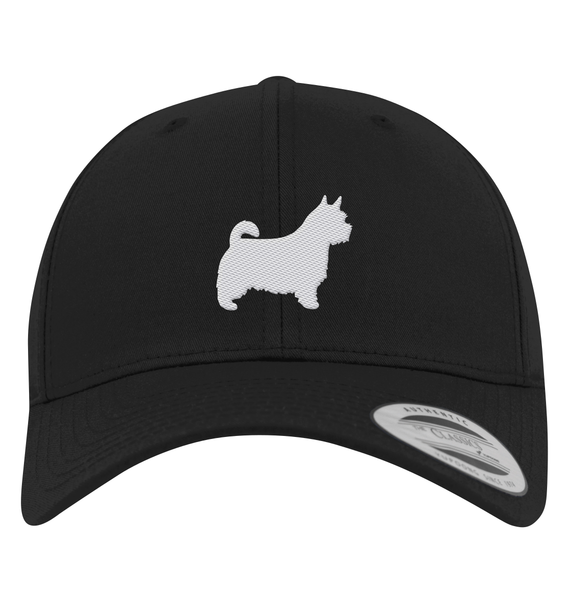 Norwich Terrier-Silhouette - Premium Baseball Cap