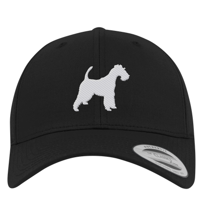 Drahthaar Foxterrier Terrier-Silhouette - Premium Baseball Cap