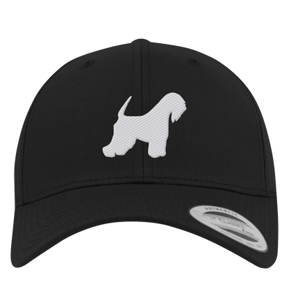 Irish Soft Coated Wheaten Terrier-Silhouette - Premium Baseball Cap