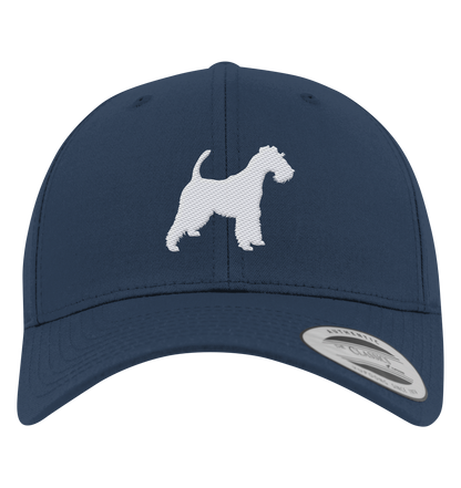Drahthaar Foxterrier Terrier-Silhouette - Premium Baseball Cap