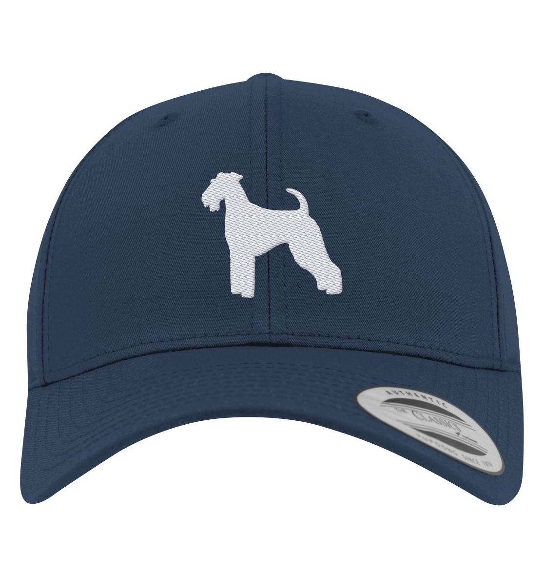 Airedale Terrier-Silhouette - Premium Baseball Cap