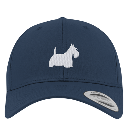 Scottish Terrier-Silhouette - Premium Baseball Cap