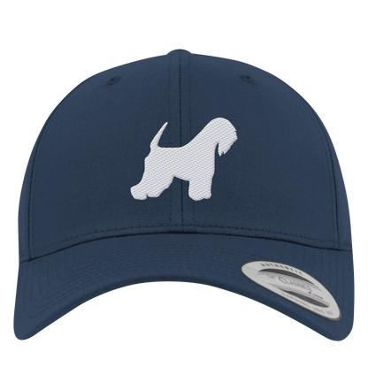 Irish Soft Coated Wheaten Terrier-Silhouette - Premium Baseball Cap