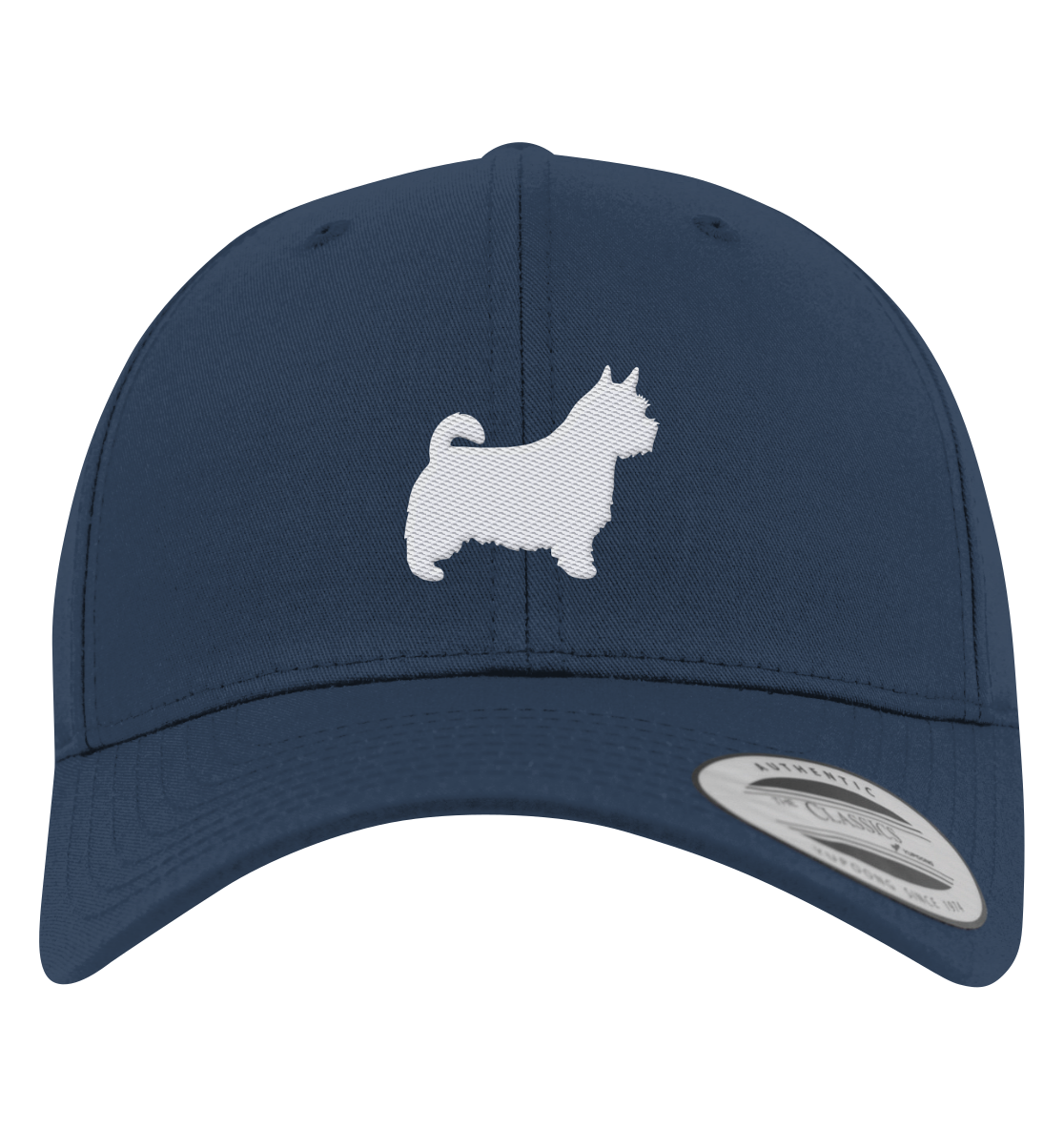 Norwich Terrier-Silhouette - Premium Baseball Cap