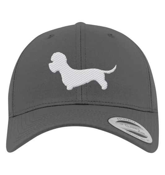 Dandie Dinmont Terrier-Silhouette - Premium Baseball Cap