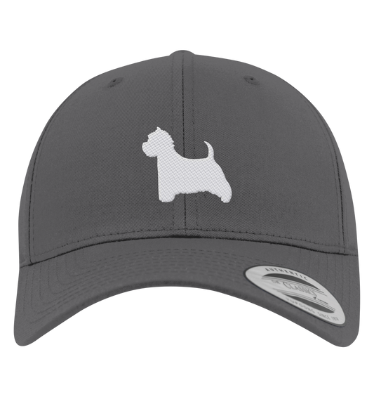 West Highland White Terrier-Silhouette - Premium Baseball Cap