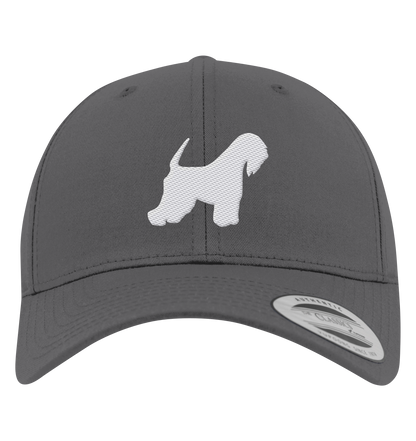 Irish Soft Coated Wheaten Terrier-Silhouette - Premium Baseball Cap