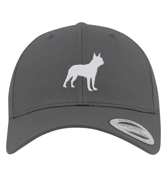 Boston Terrier-Silhouette - Premium Baseball Cap