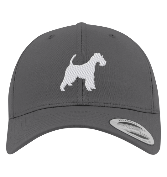 Drahthaar Foxterrier Terrier-Silhouette - Premium Baseball Cap