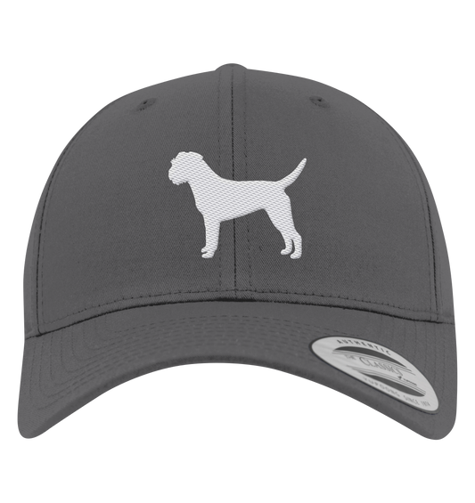Border Terrier-Silhouette - Premium Baseball Cap