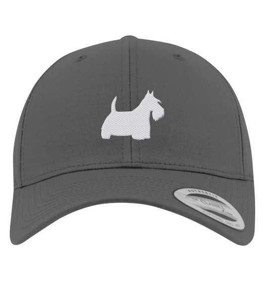 Scottish Terrier-Silhouette - Premium Baseball Cap