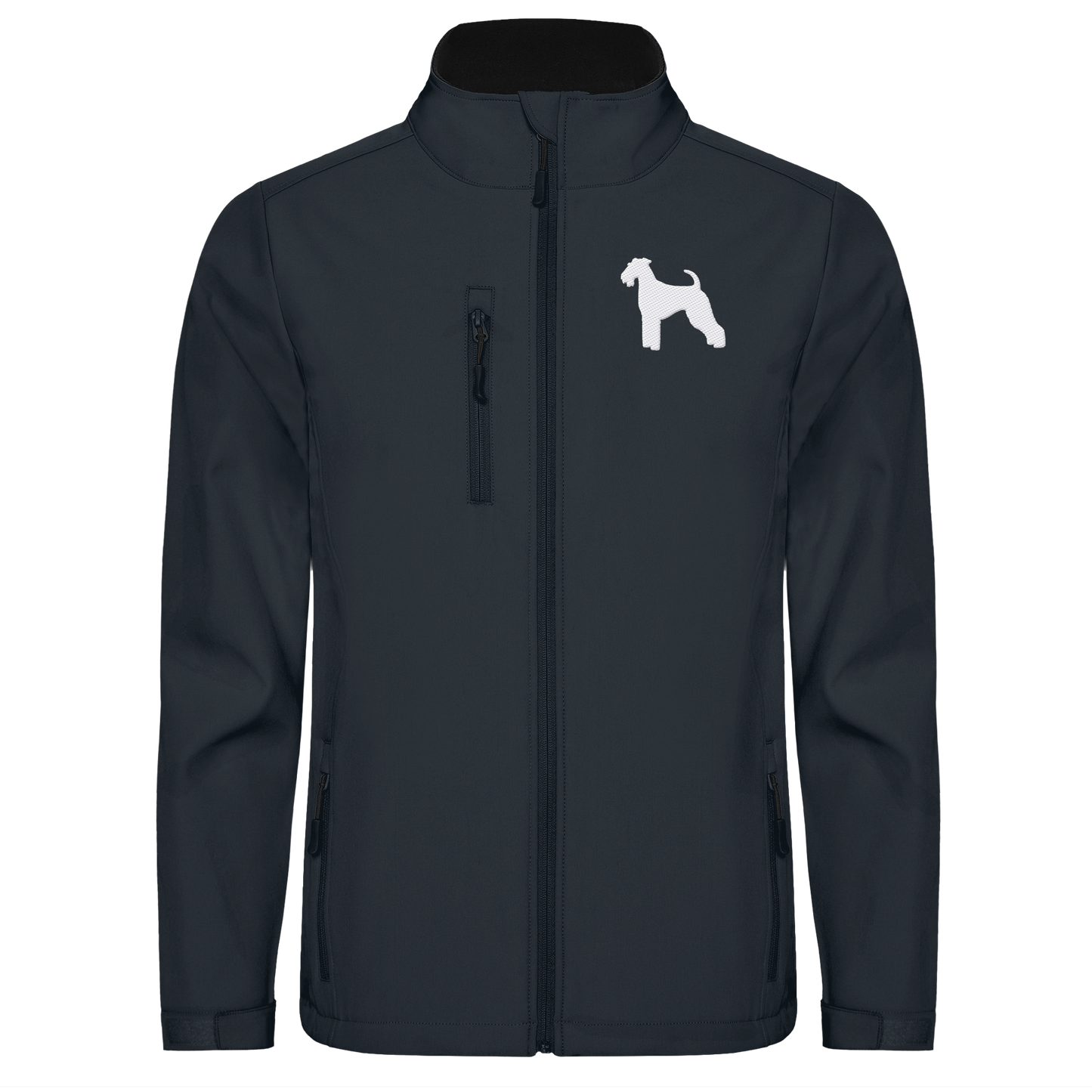 Airedale Terrier-Silhouette - Softshell Jacket