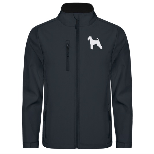 Airedale Terrier-Silhouette - Softshell Jacket