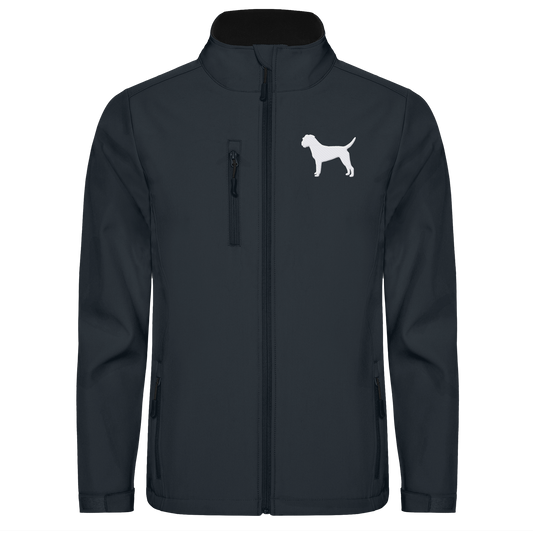 Border Terrier-Silhouette - Softshell Jacket