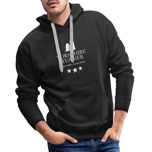 Men’s Premium Hoodie - Yorkshire Terrier - Alert, intelligent toy terrier... - Schwarz