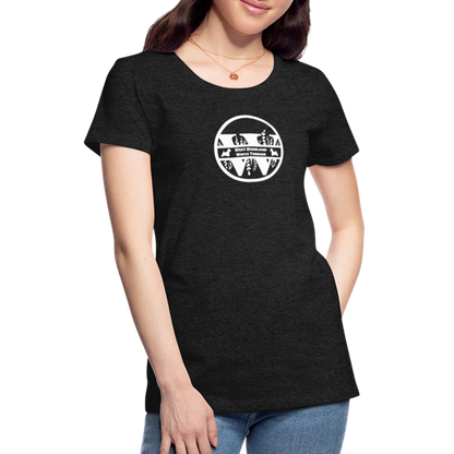 Women’s Premium T-Shirt - West Highland White Terrier - Monogramm - Anthrazit