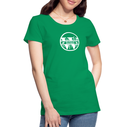 Women’s Premium T-Shirt - West Highland White Terrier - Monogramm - Kelly Green