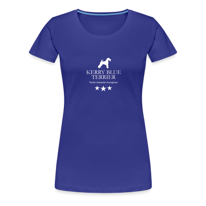 Women’s Premium T-Shirt - Kerry Blue Terrier - Terrier character throughout... - Königsblau