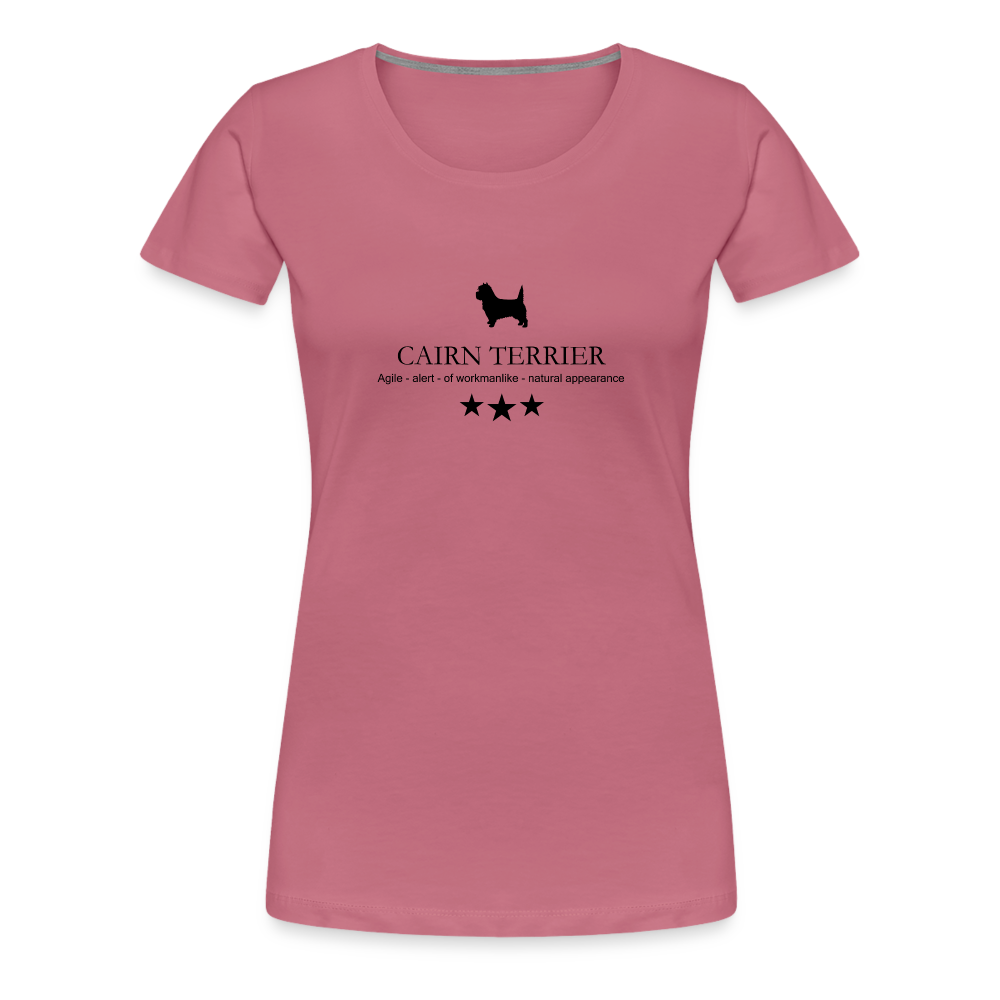 Women’s Premium T-Shirt - Cairn Terrier - Agile, alert, of workmanlinke... - Malve