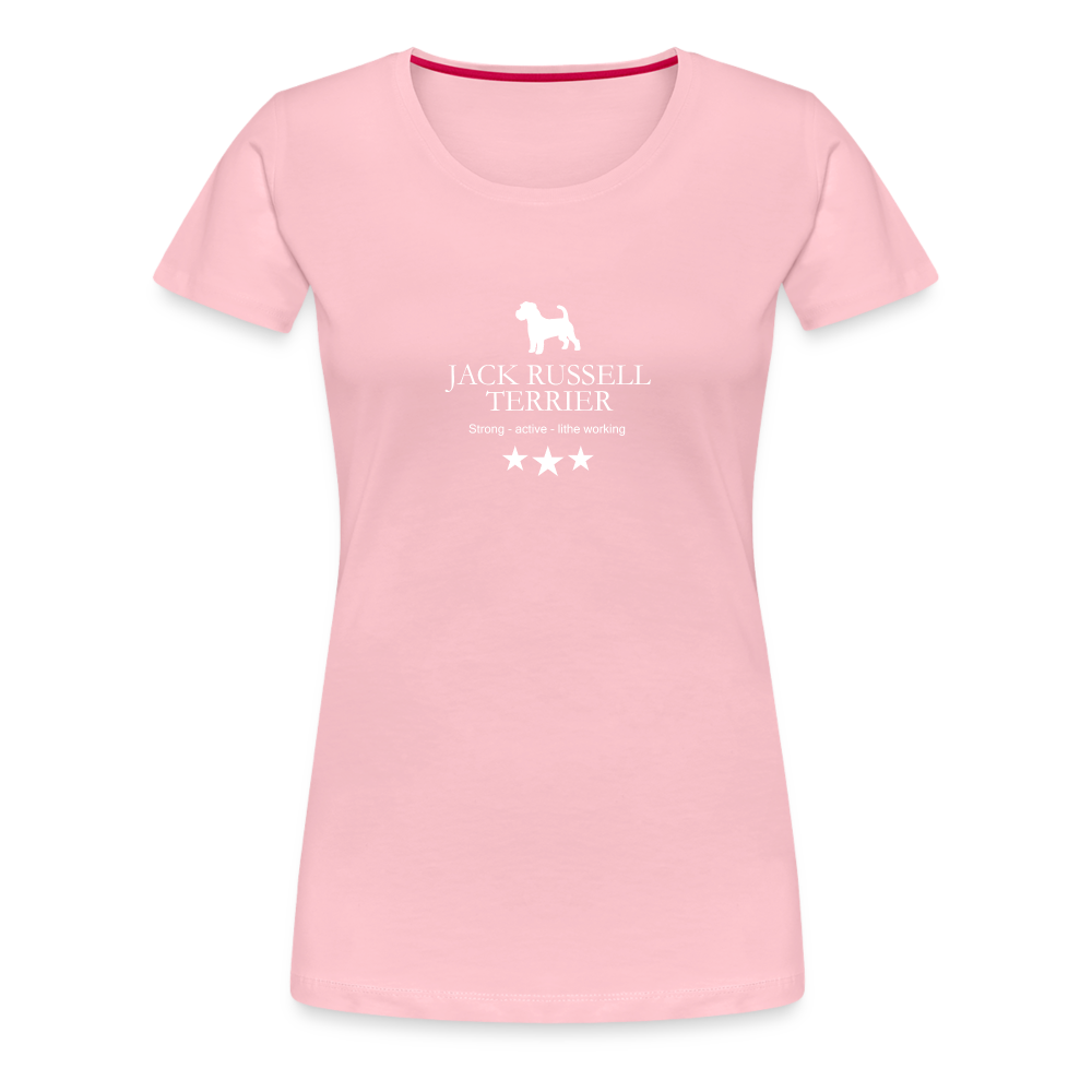 Women’s Premium T-Shirt - Jack Russell Terrier - Strong, active, lithe working... - Hellrosa