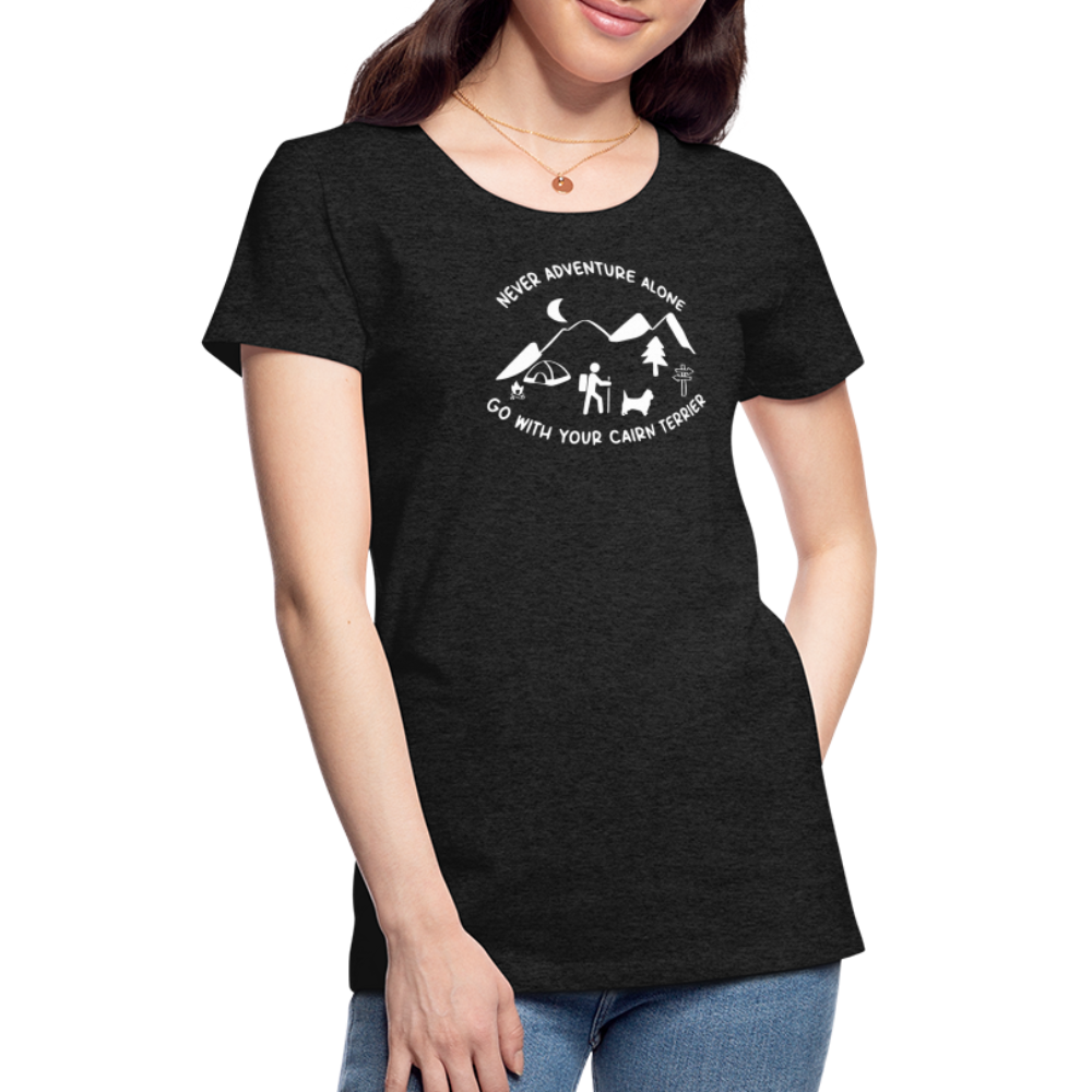 Women’s Premium T-Shirt - Cairn Terrier - Abenteuer - Anthrazit