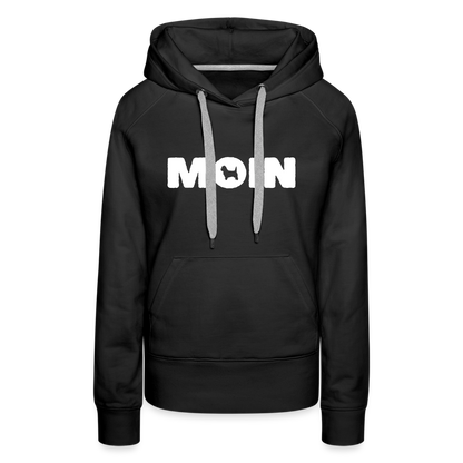 Frauen Premium Hoodie - Cairn Terrier - Moin - Schwarz