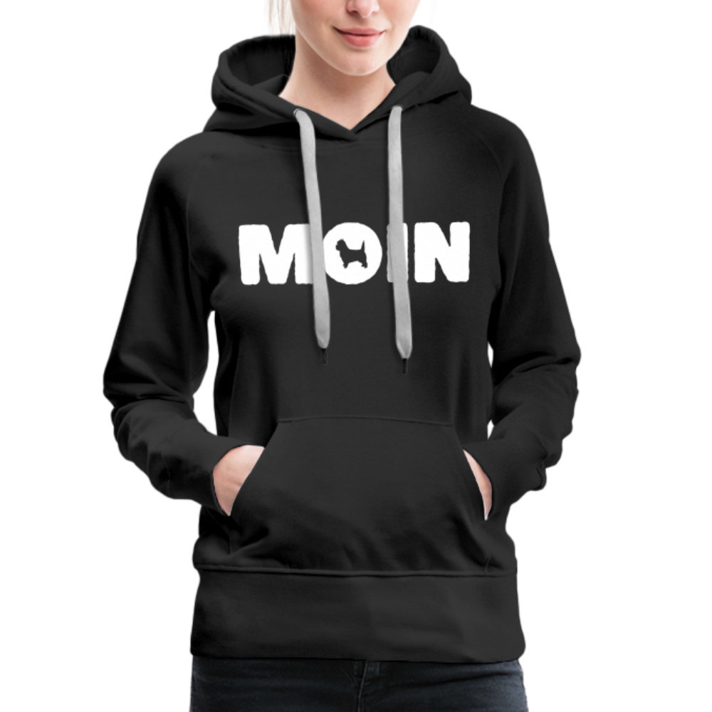 Frauen Premium Hoodie - Cairn Terrier - Moin - Schwarz