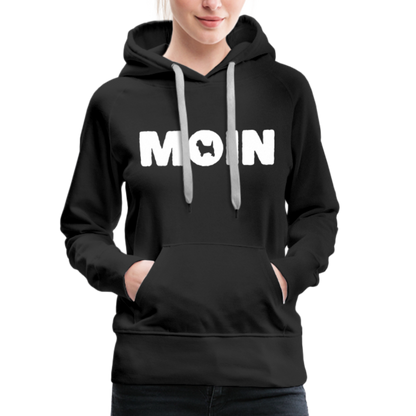 Frauen Premium Hoodie - Cairn Terrier - Moin - Schwarz