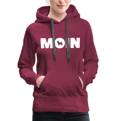 Frauen Premium Hoodie - Cairn Terrier - Moin - Bordeaux