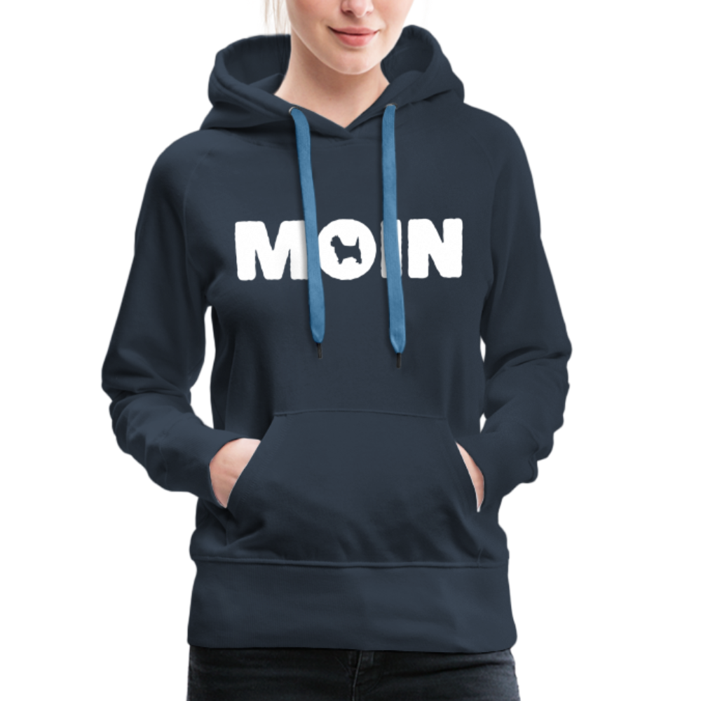 Frauen Premium Hoodie - Cairn Terrier - Moin - Navy