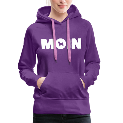 Frauen Premium Hoodie - Cairn Terrier - Moin - Purple