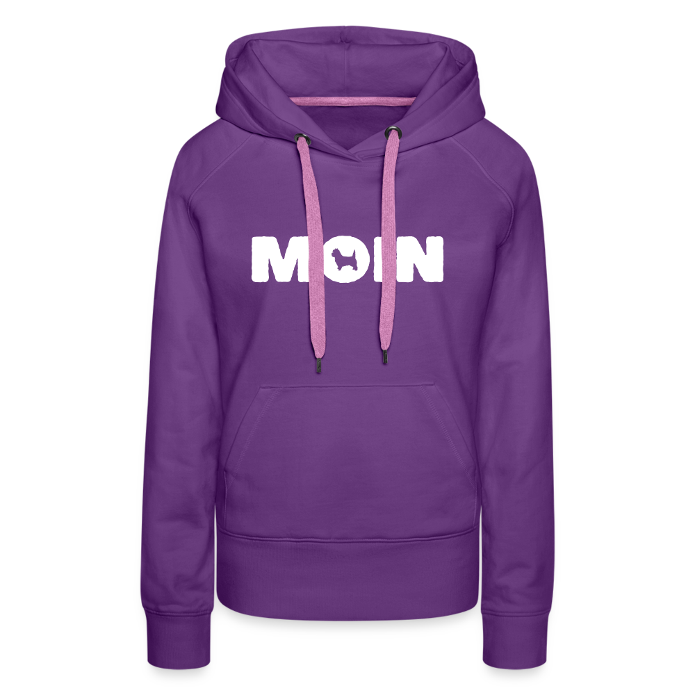 Frauen Premium Hoodie - Cairn Terrier - Moin - Purple