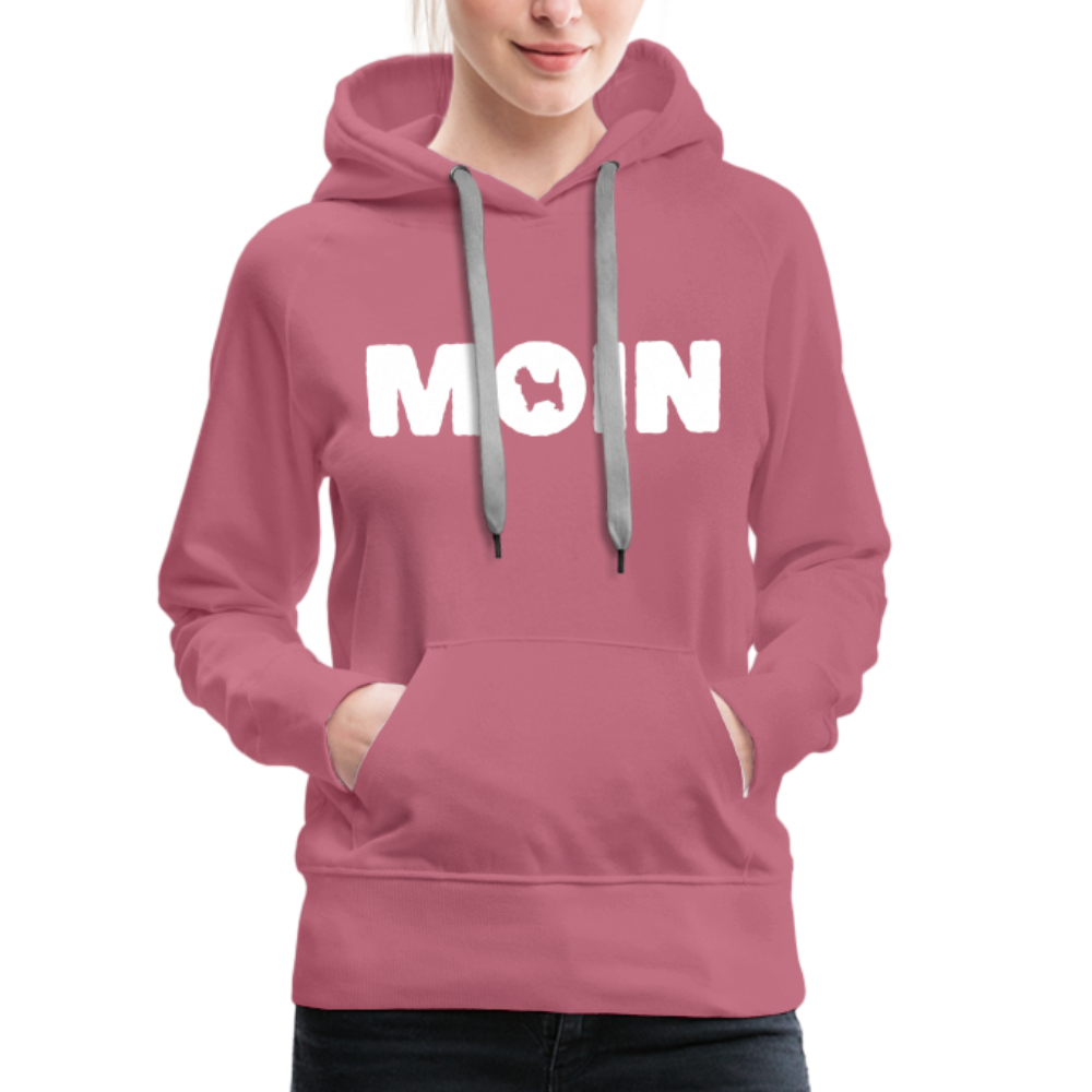 Frauen Premium Hoodie - Cairn Terrier - Moin - Malve