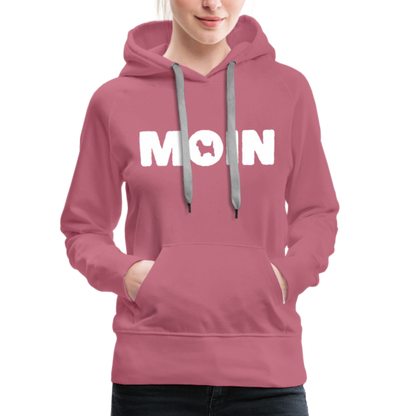 Frauen Premium Hoodie - Cairn Terrier - Moin - Malve