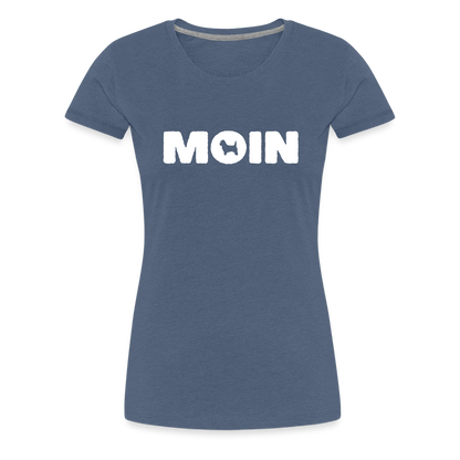 Women’s Premium T-Shirt - Cairn Terrier - Moin - Blau meliert