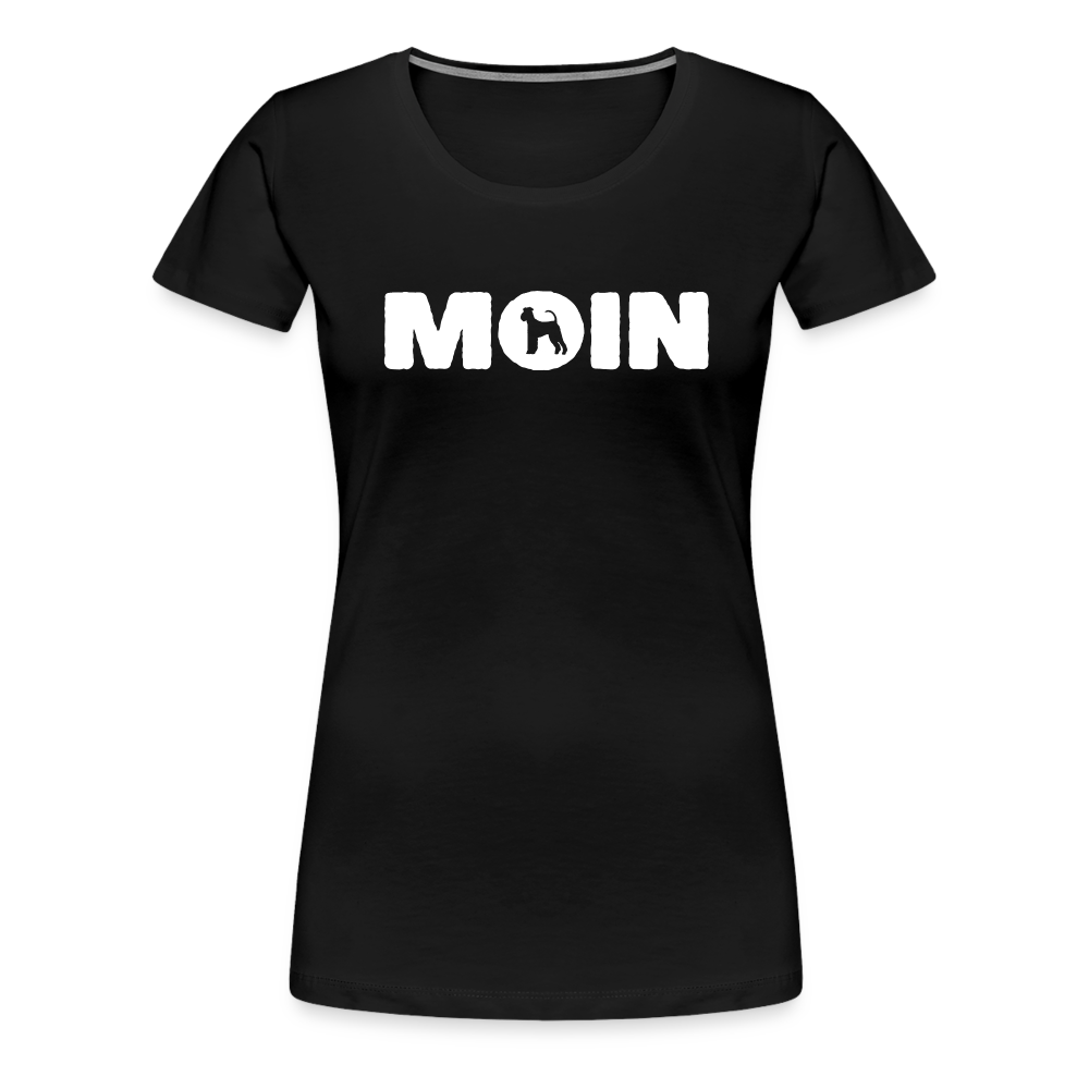 Women’s Premium T-Shirt - Airedale Terrier - Moin - Schwarz