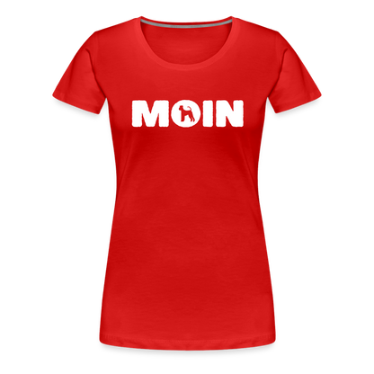 Women’s Premium T-Shirt - Airedale Terrier - Moin - Rot