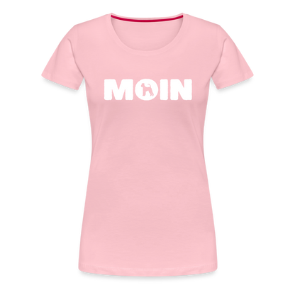 Women’s Premium T-Shirt - Airedale Terrier - Moin - Hellrosa