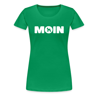 Women’s Premium T-Shirt - Airedale Terrier - Moin - Kelly Green