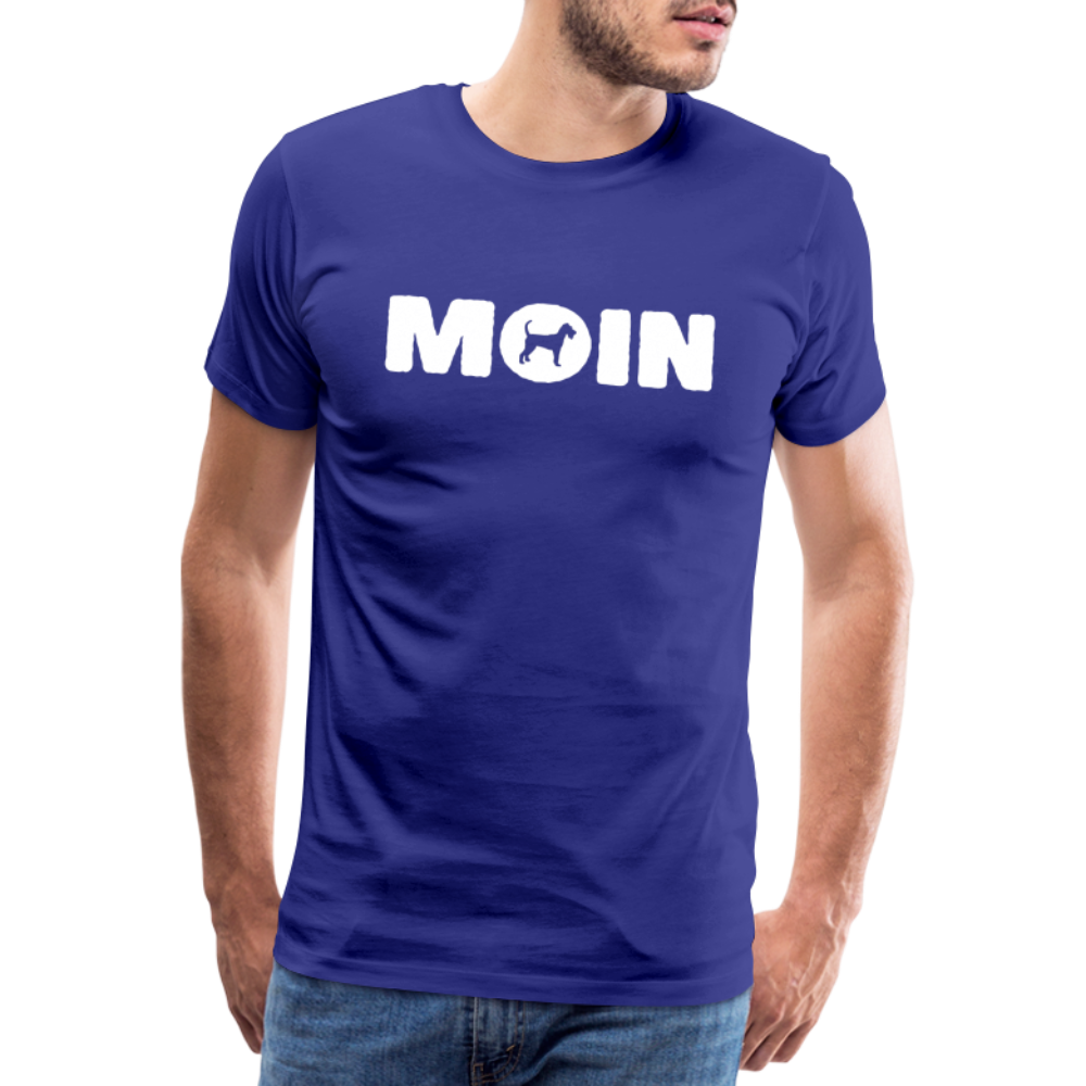 Männer Premium T-Shirt - Irish Terrier - Moin - Königsblau