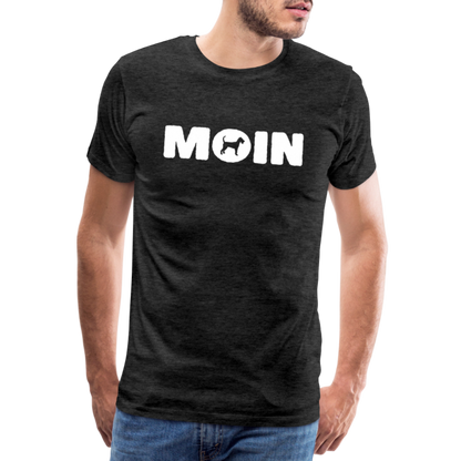 Männer Premium T-Shirt - Irish Terrier - Moin - Anthrazit