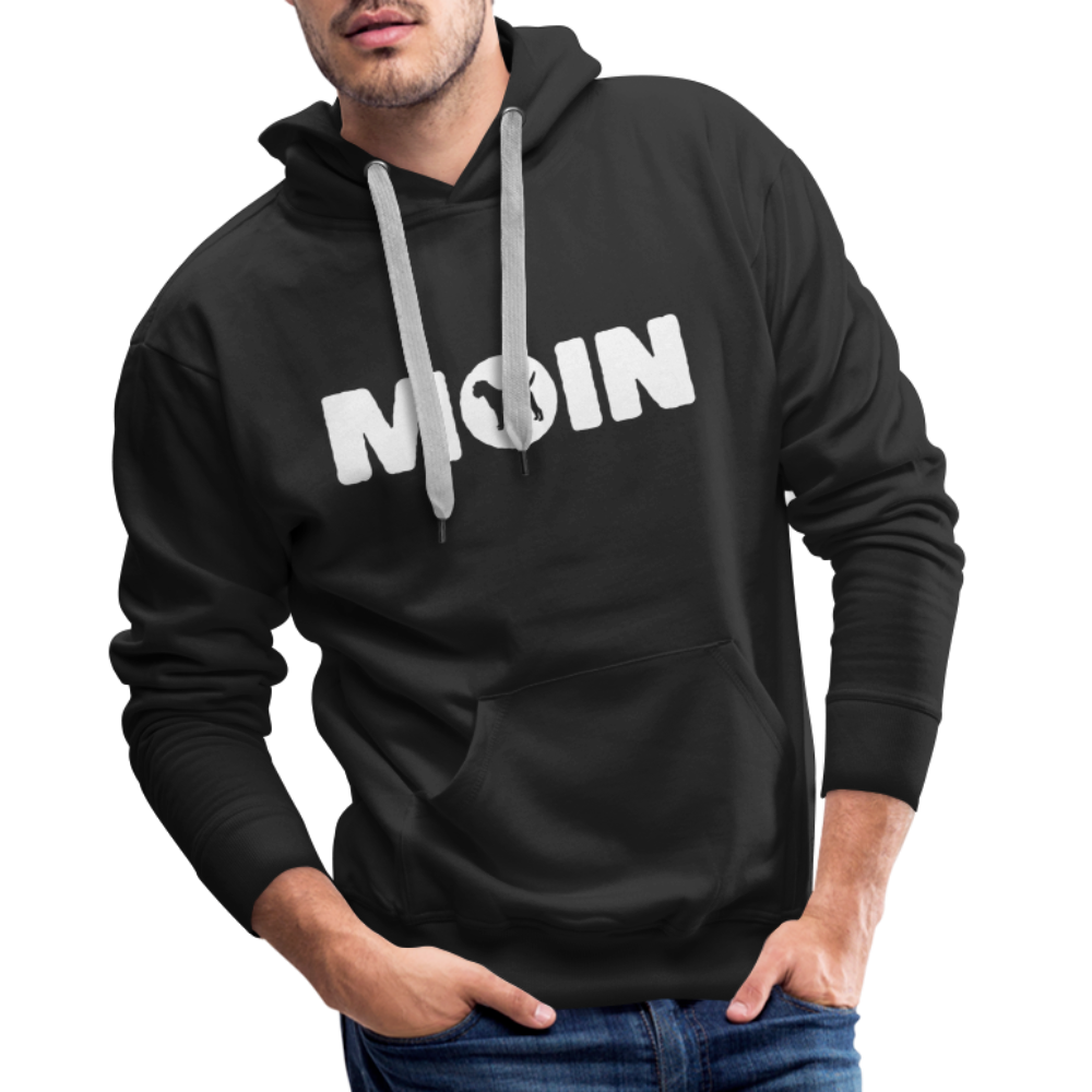 Men’s Premium Hoodie - Border Terrier - Moin - Schwarz