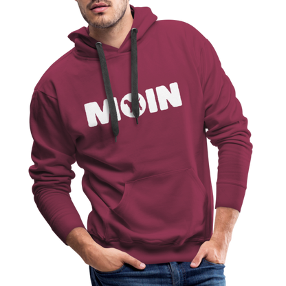 Men’s Premium Hoodie - Border Terrier - Moin - Bordeaux