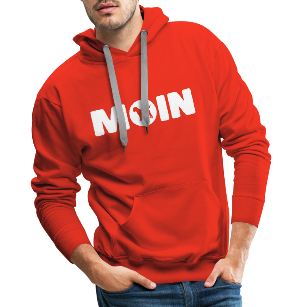 Men’s Premium Hoodie - Border Terrier - Moin - Rot